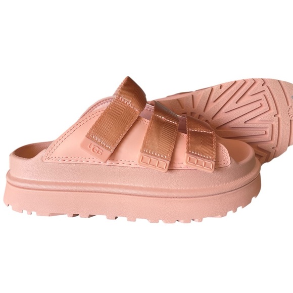 UGG Kids Platform Pink Sandals size 7 in Kids and 8.5 in Women Size - Picture 3 of 10